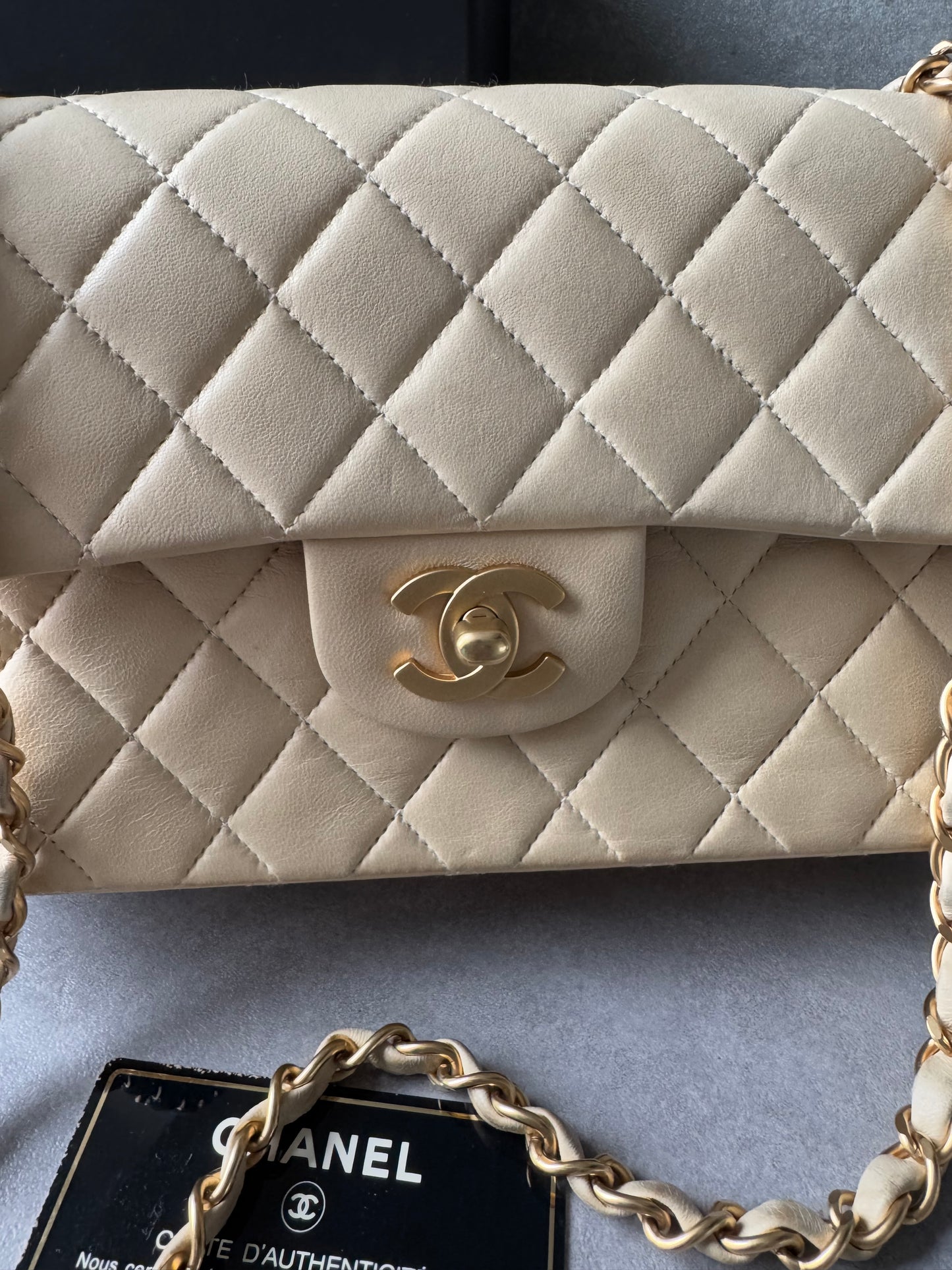 CHANEL Vintage Classic Small Double Flap Bag