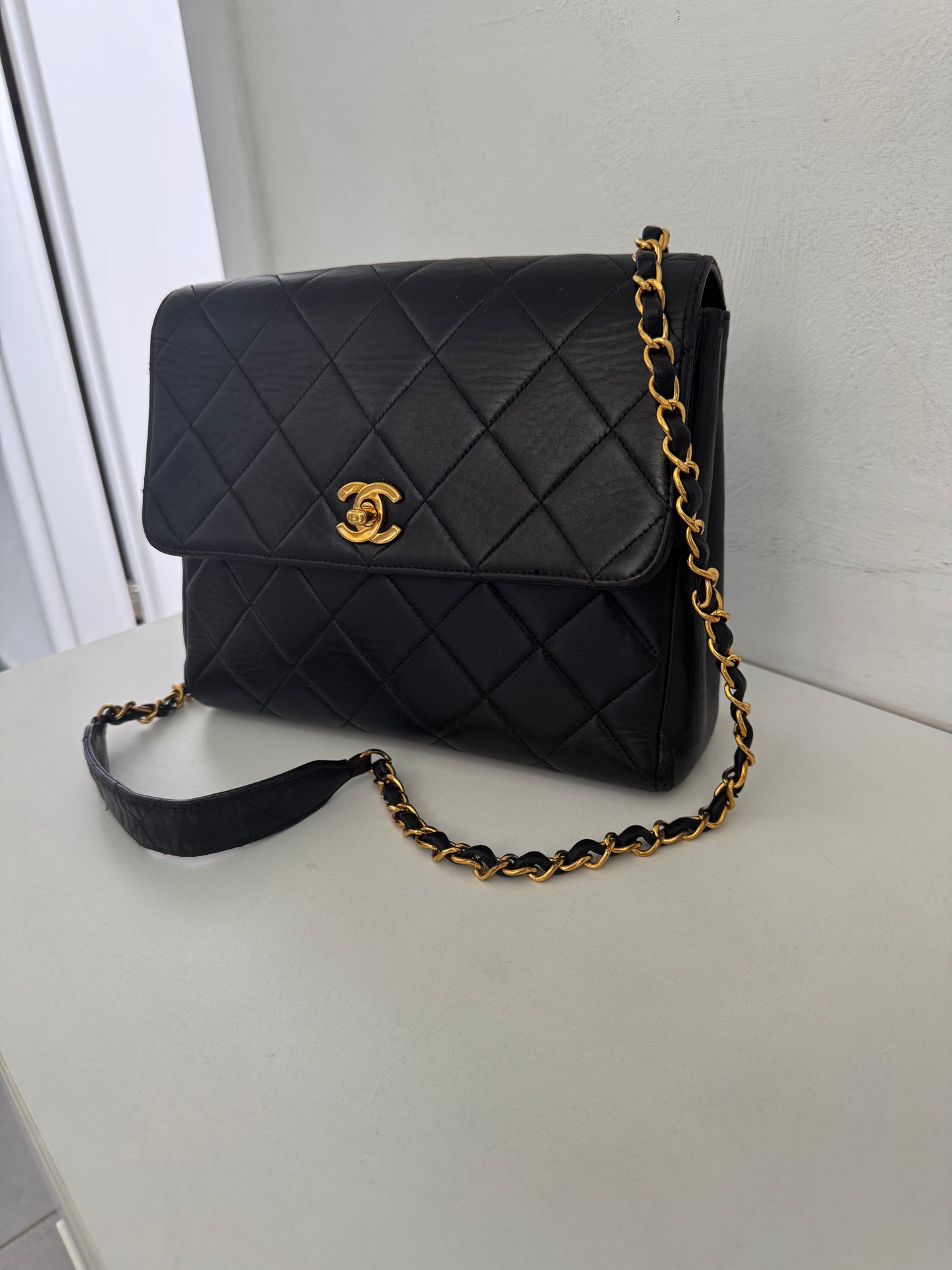 CHANEL Vintage Classic Square Flap Bag