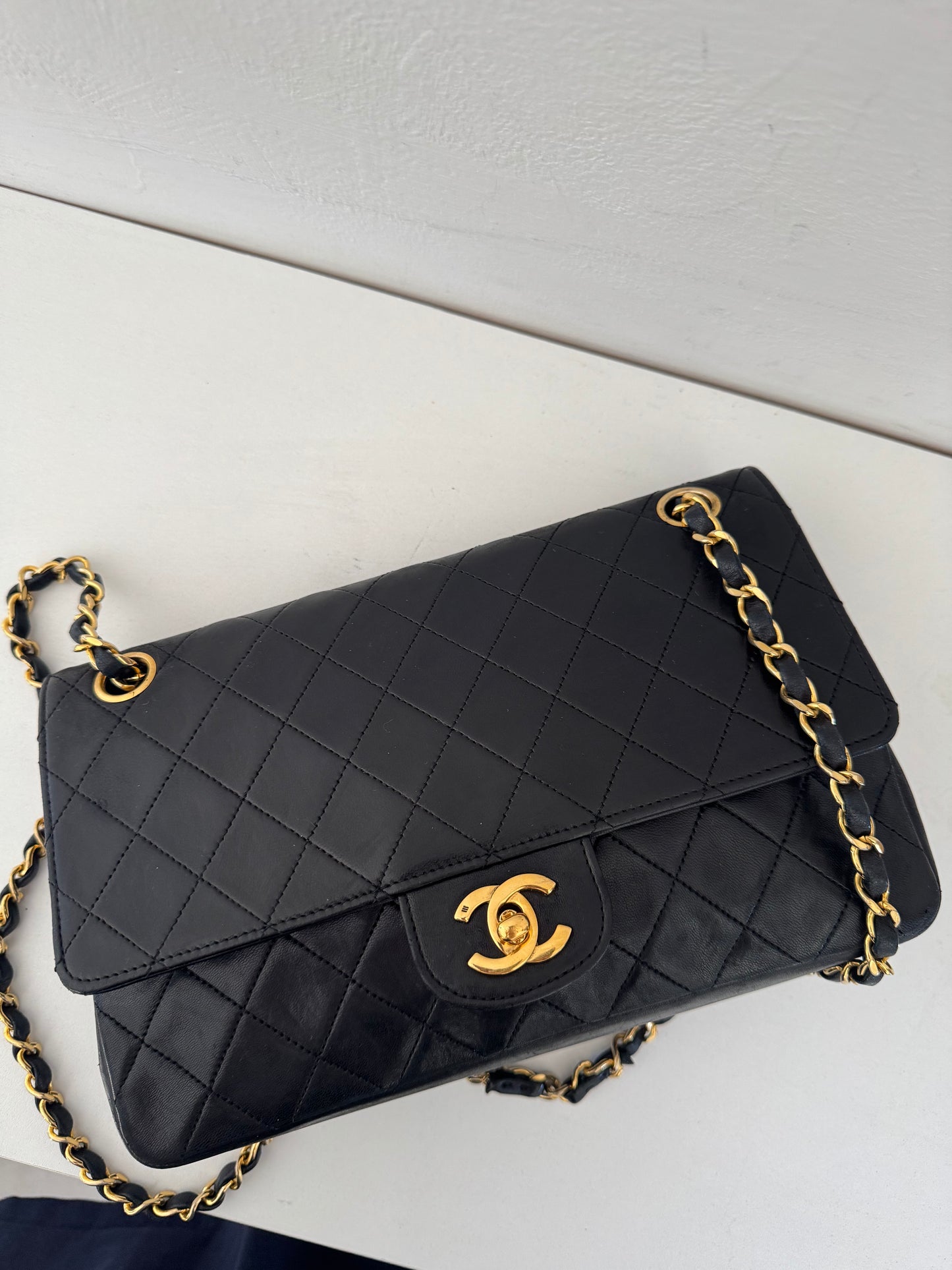 CHANEL Vintage Medium Double Flap Bag