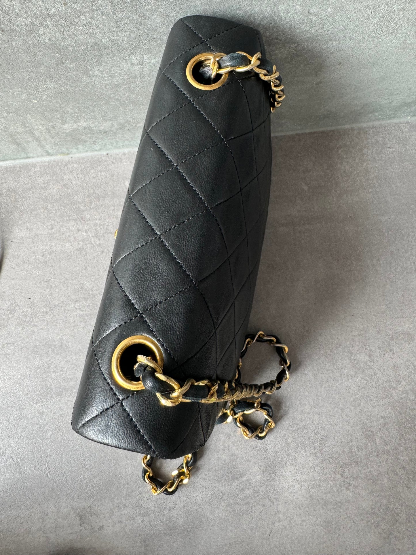 CHANEL Vintage Square Single Flap Bag Small