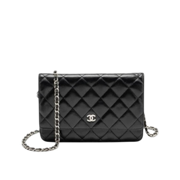CHANEL Classic Wallet on Chain "WOC" Lambskin