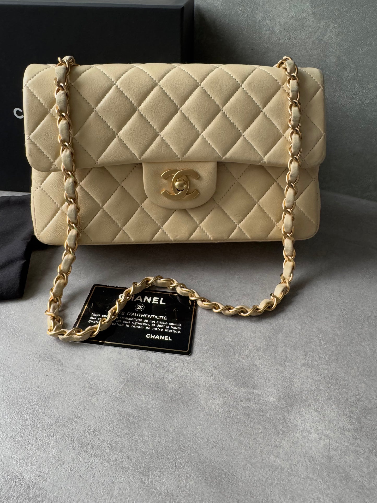 CHANEL Vintage Classic Small Double Flap Bag