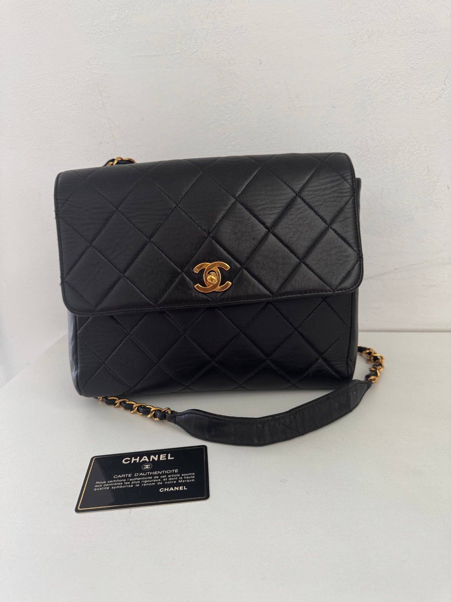 CHANEL Vintage Classic Square Flap Bag