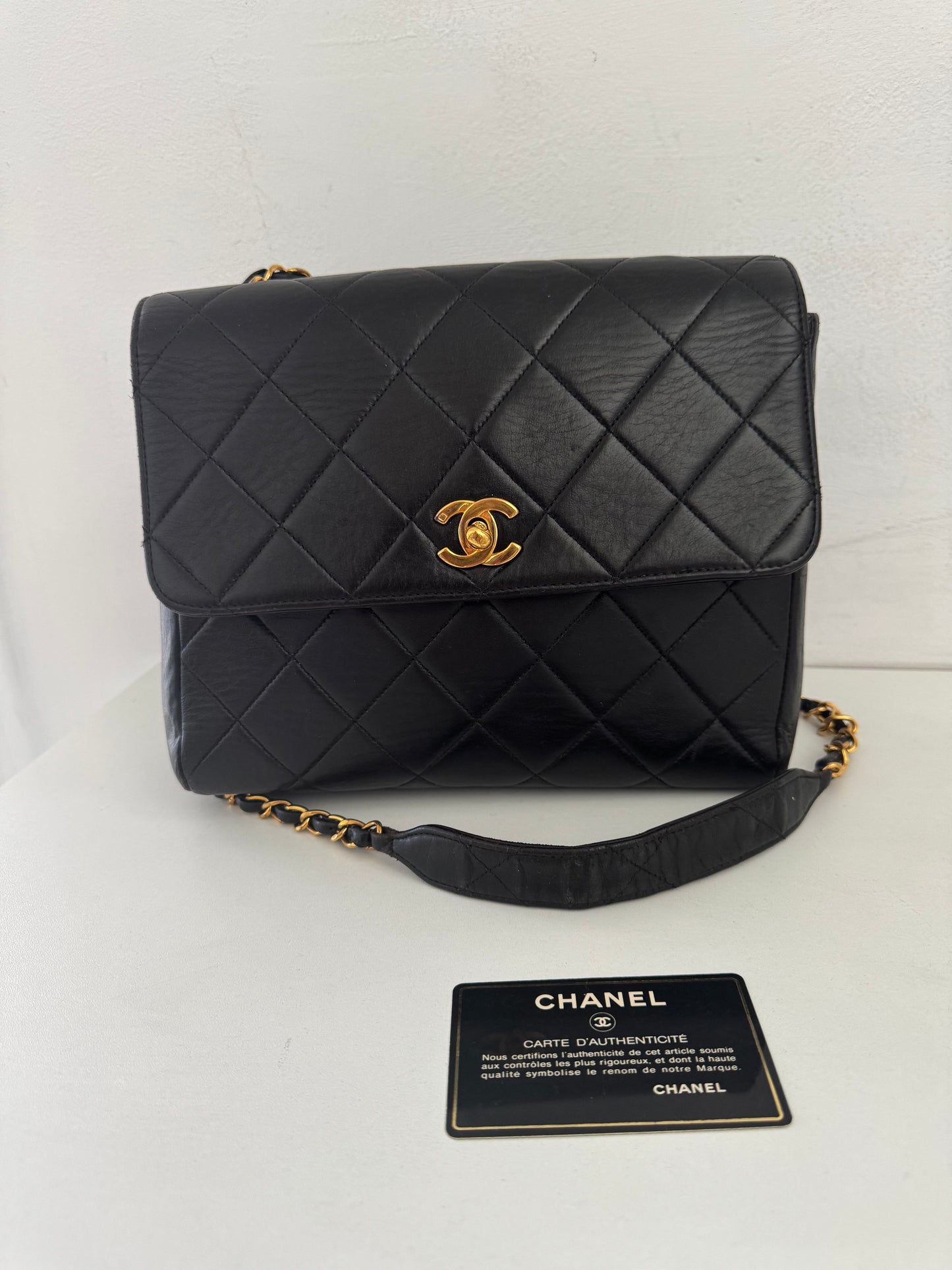 CHANEL Vintage Classic Square Flap Bag