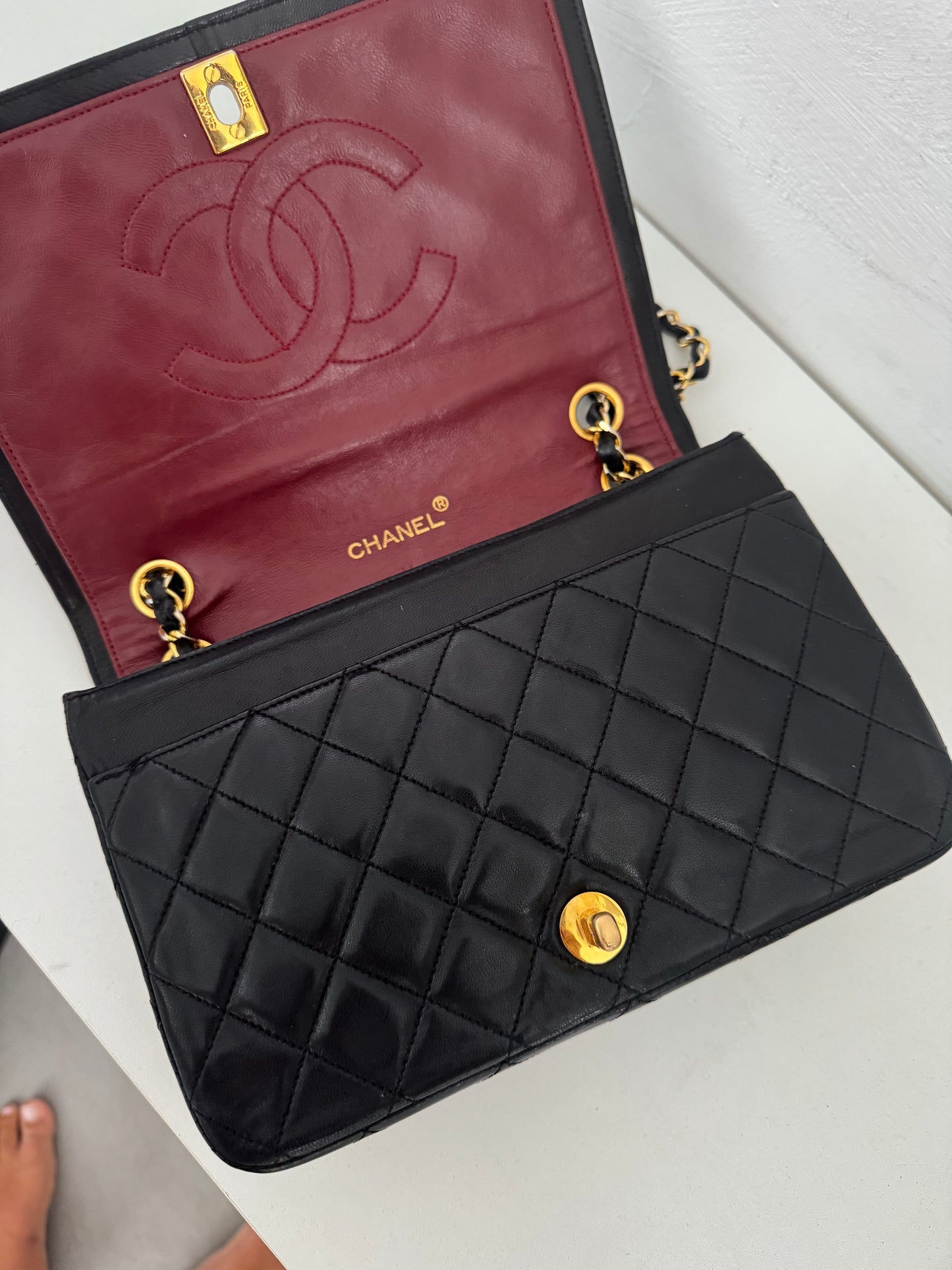 CHANEL Vintage Medium Full Flap Bag