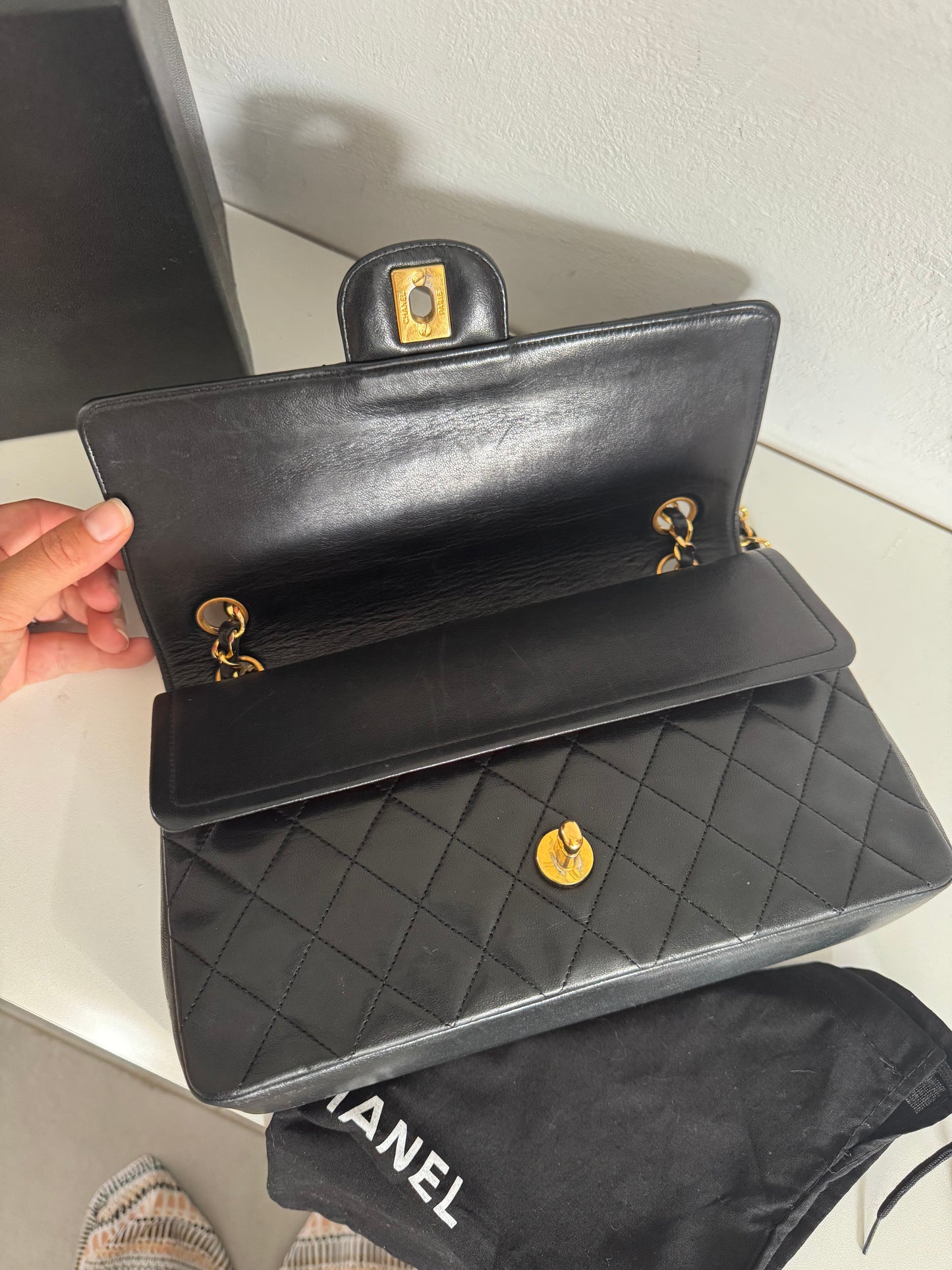 CHANEL Vintage Medium Double Flap Bag
