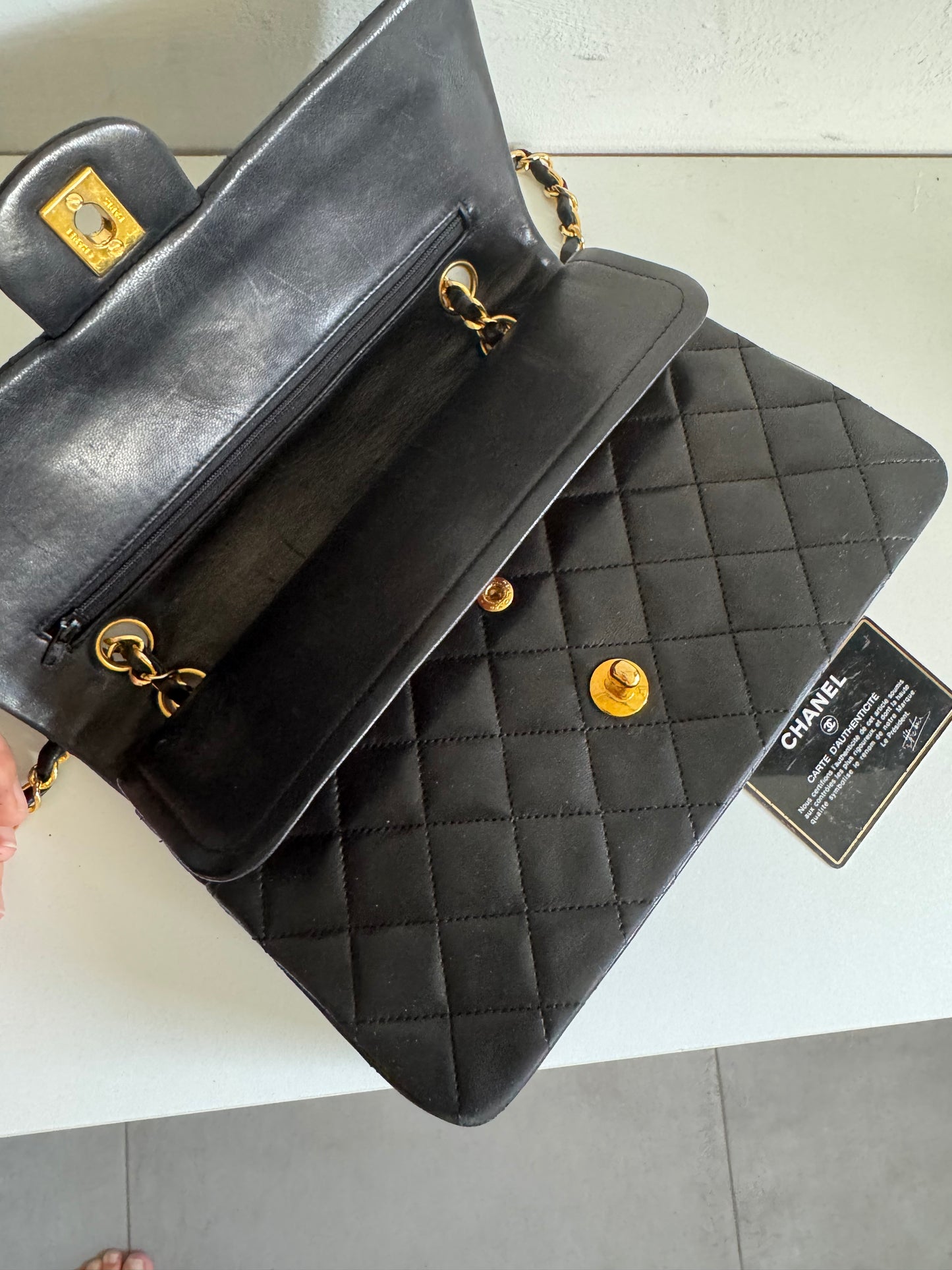 CHANEL Vintage Medium Double Flap Bag