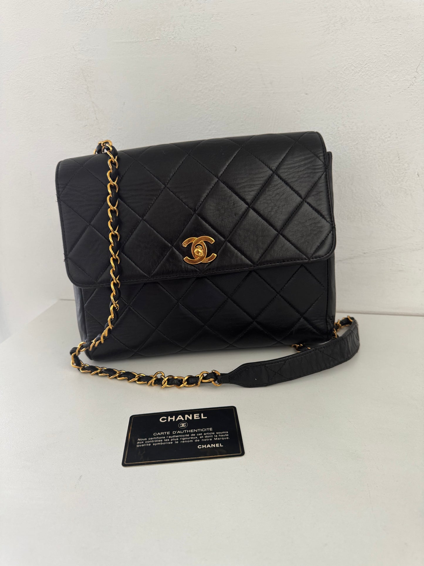 CHANEL Vintage Classic Square Flap Bag