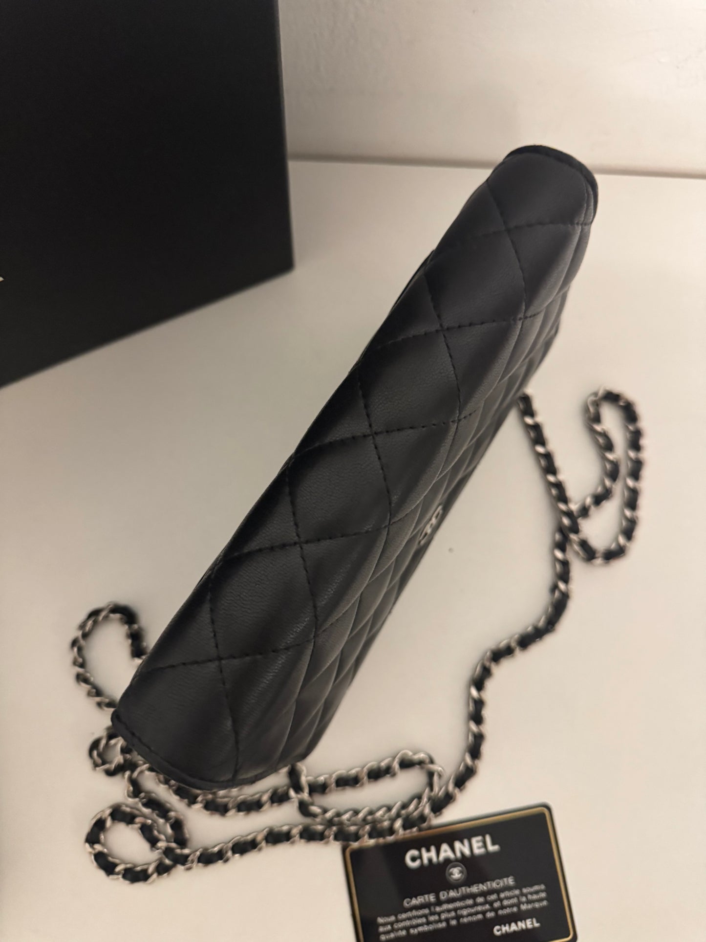 CHANEL Classic Wallet on Chain "WOC"