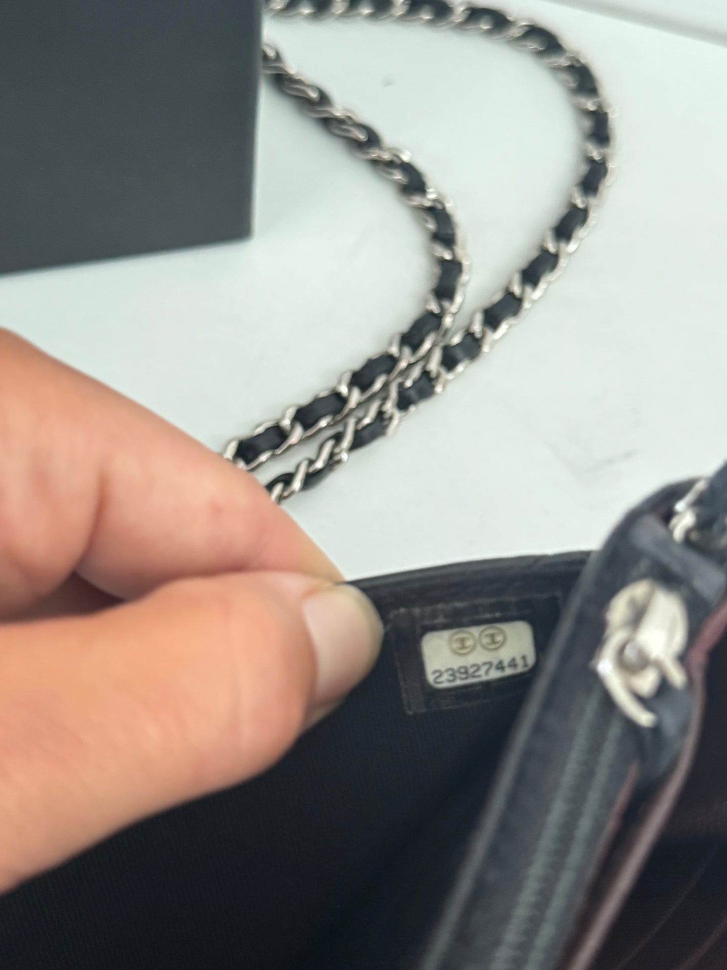 CHANEL Classic Wallet on Chain "WOC" Lambskin