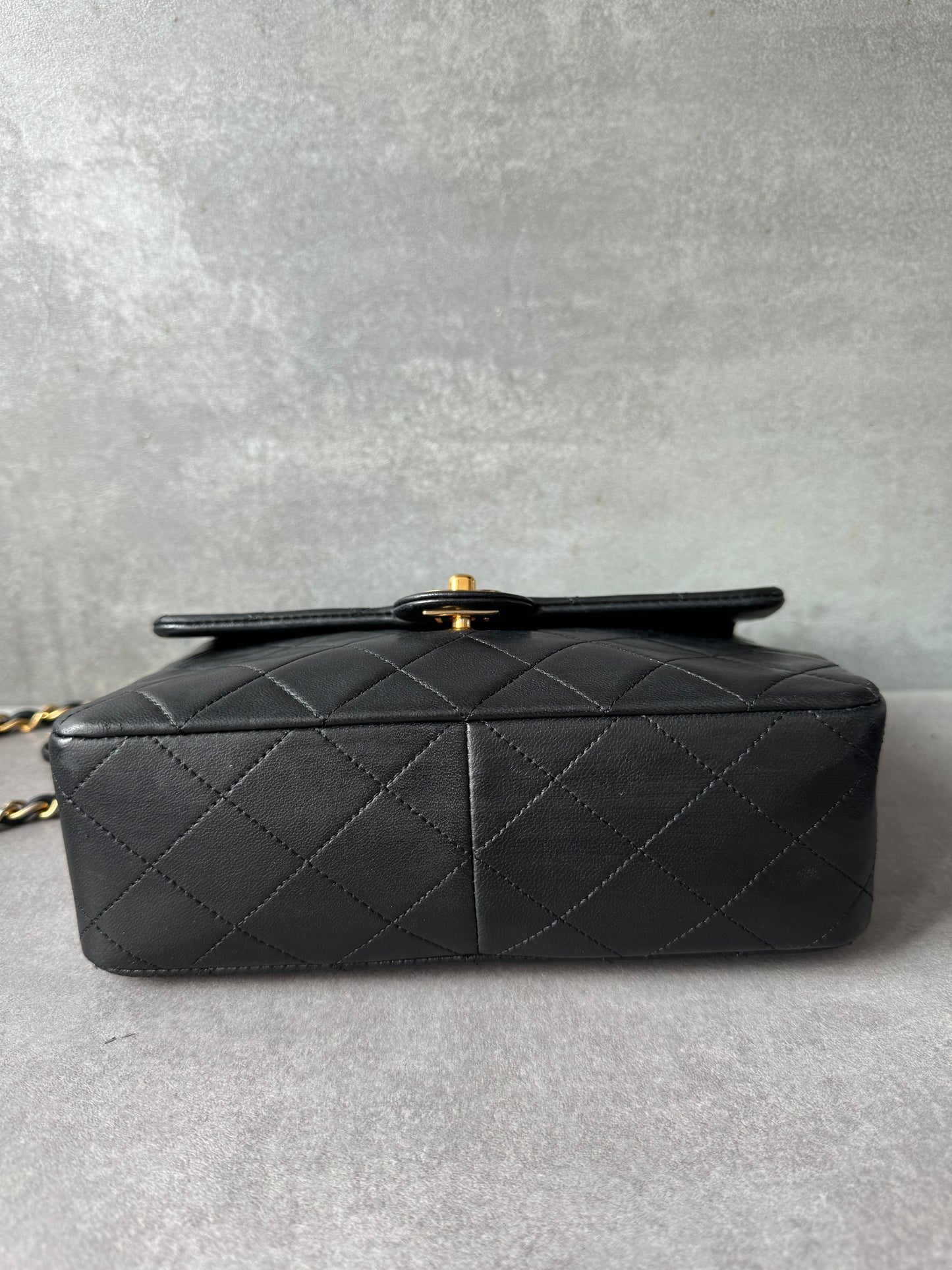 CHANEL Vintage Square Single Flap Bag Small