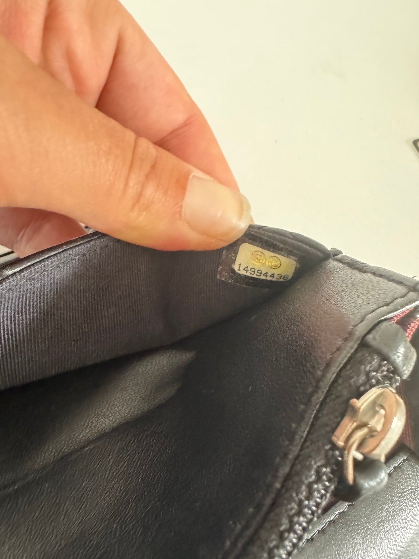 CHANEL Classic Wallet on Chain "WOC" Lambskin