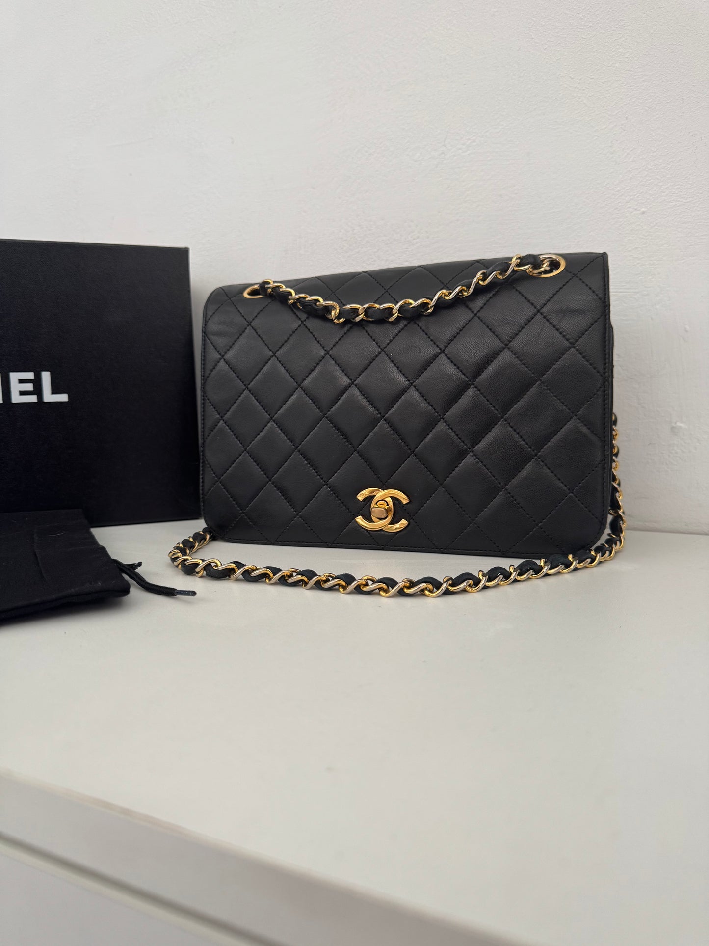 CHANEL Vintage Medium Full Flap Bag