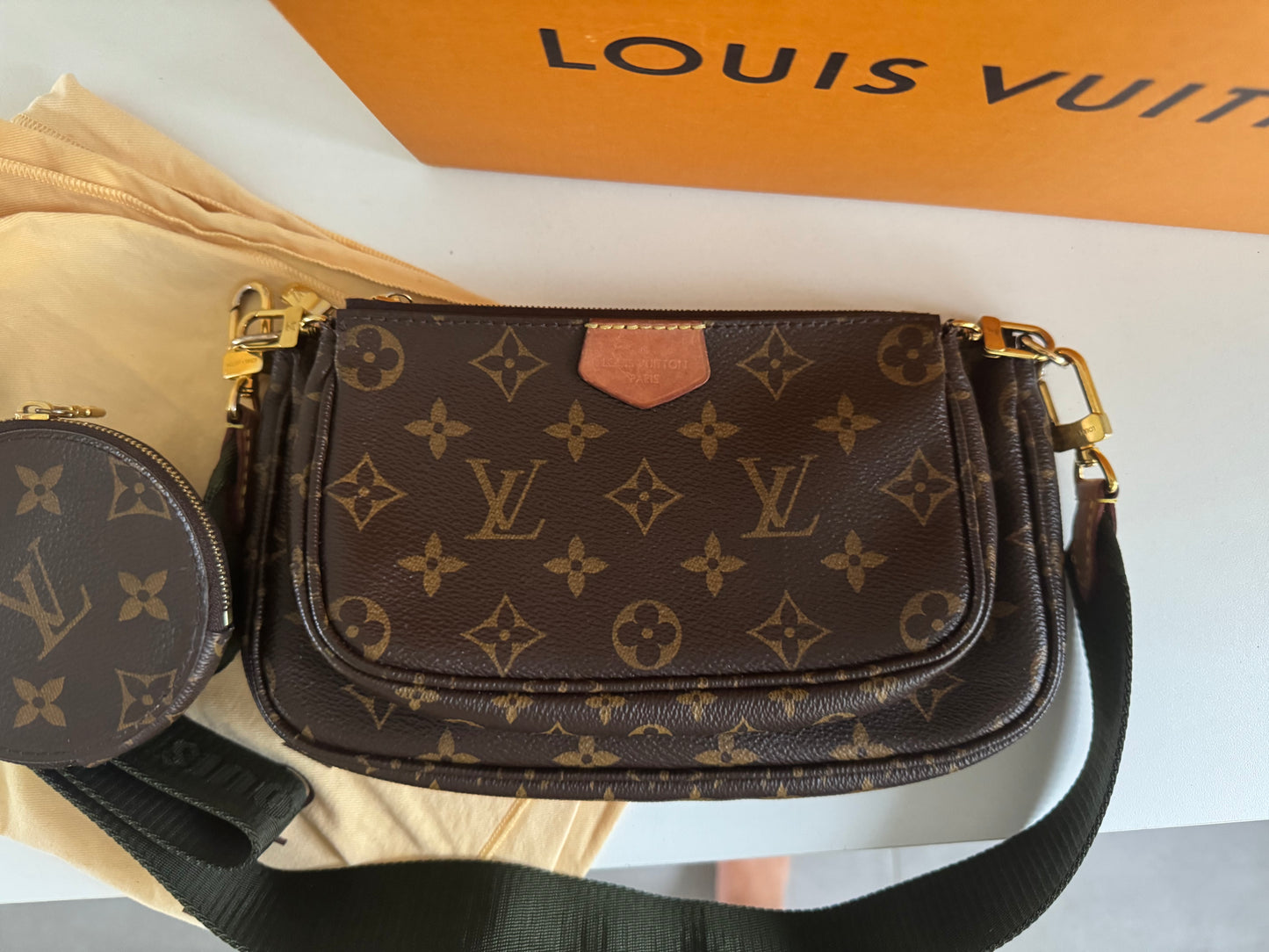 LOUIS VUITTON SAC Multi Pochette Monogram Canvas