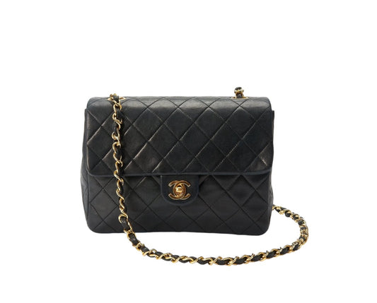 CHANEL Vintage Square Single Flap Bag Small