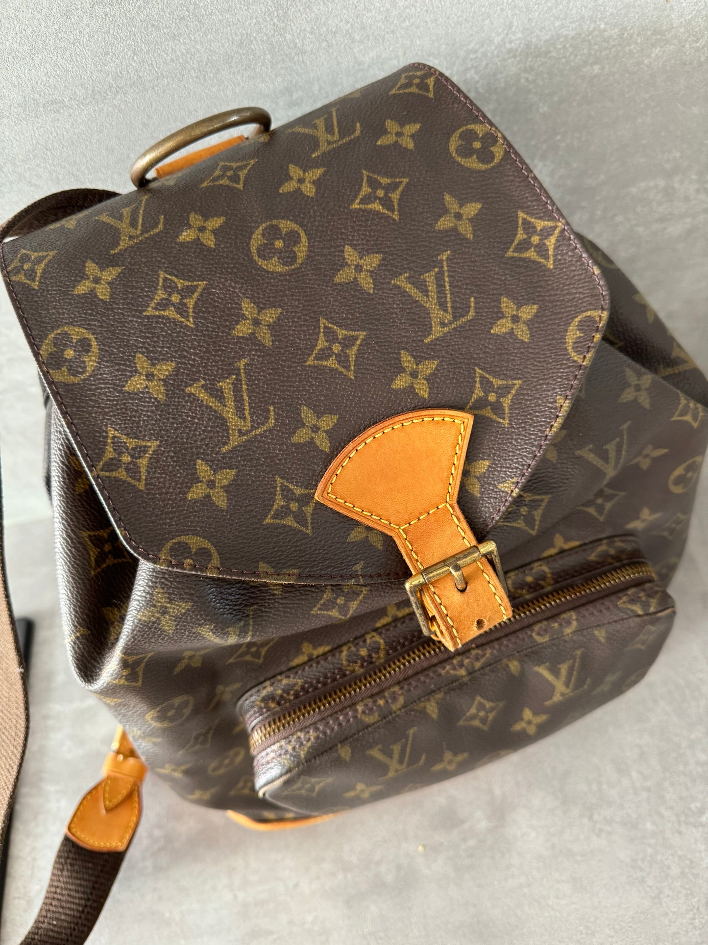 LOUIS VUITTON Rucksack Grande SAC  Monogram Canvas Ｍ51136