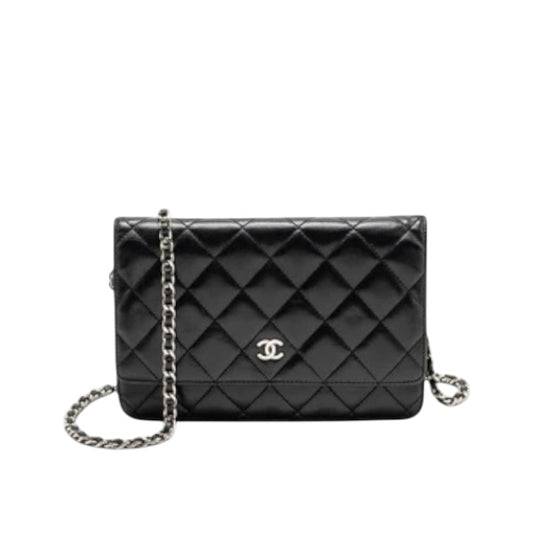 CHANEL Classic Wallet on Chain "WOC" Lambskin