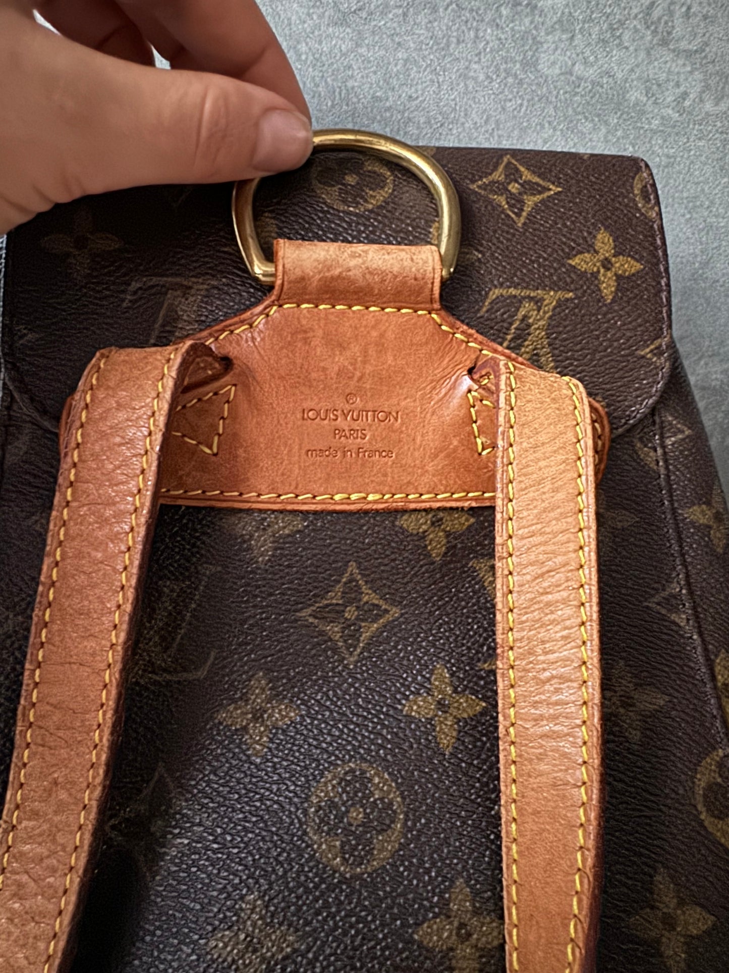 LOUIS VUITTON Rucksack SAC  Monogram Canvas