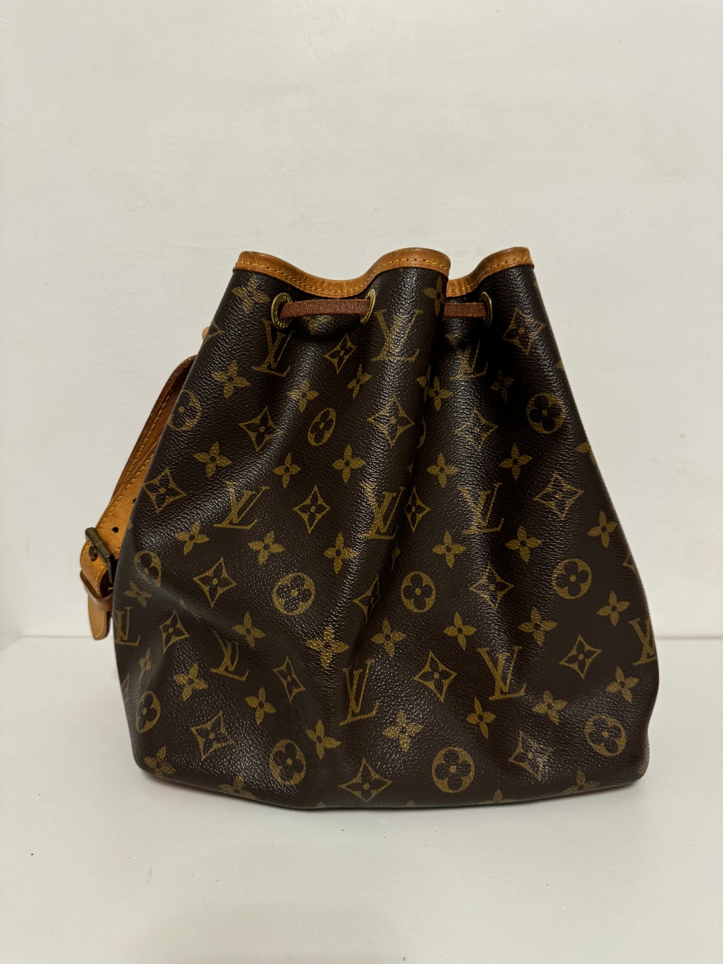 LOUIS VUITTON Petit SAC Noé Monogram Canvas