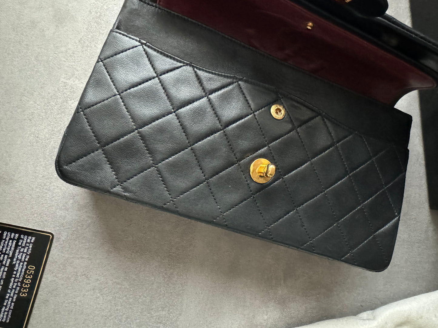 CHANEL Vintage Medium Double Flap Bag