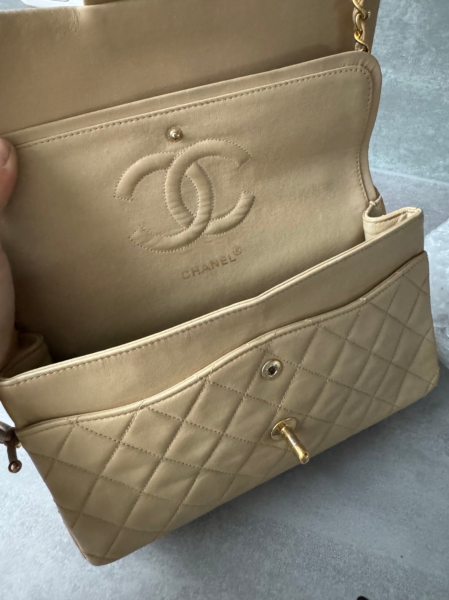 CHANEL Vintage Classic Medium Double Flap Bag