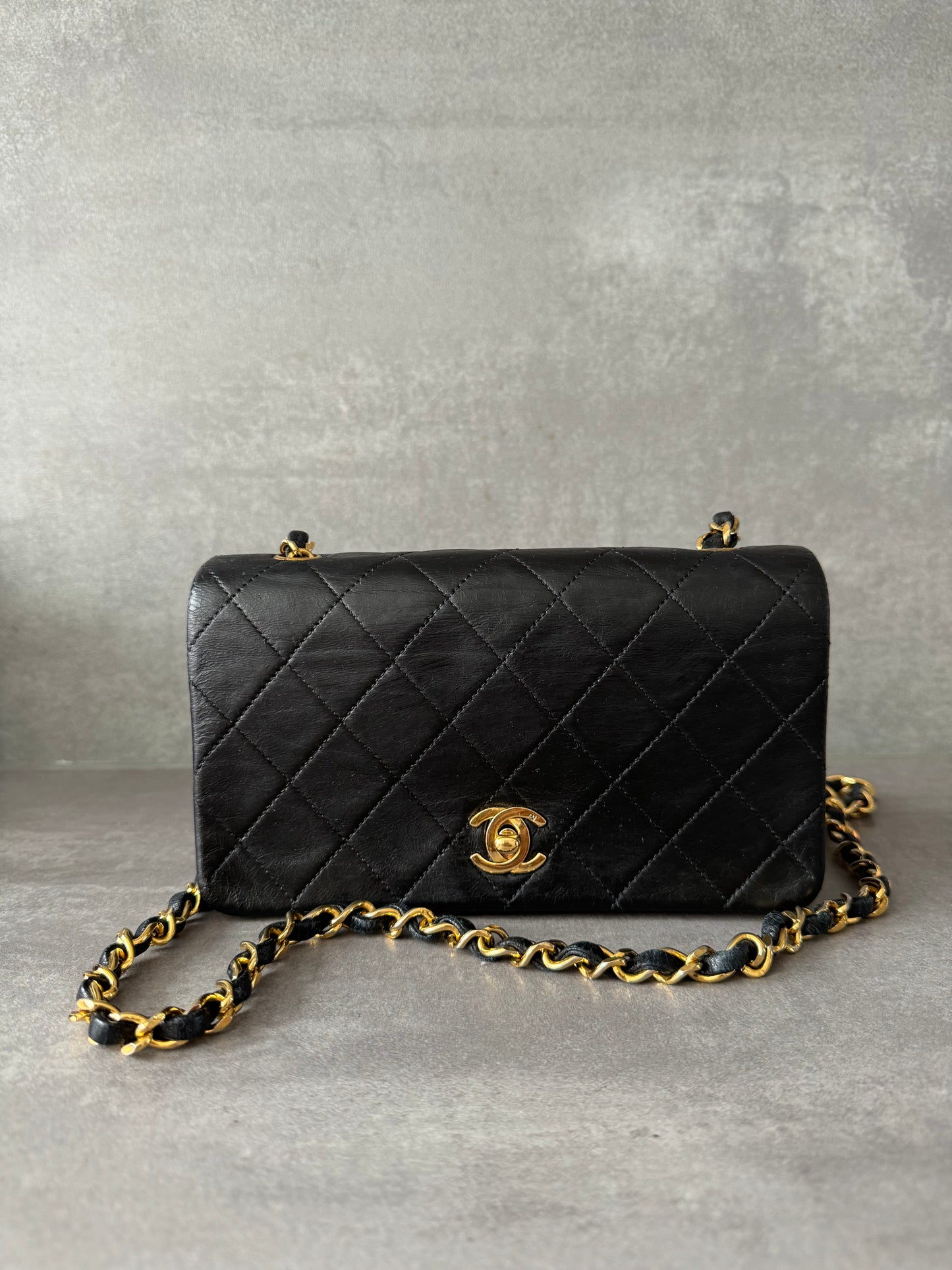 CHANEL Vintage Mini Full Flap Bag