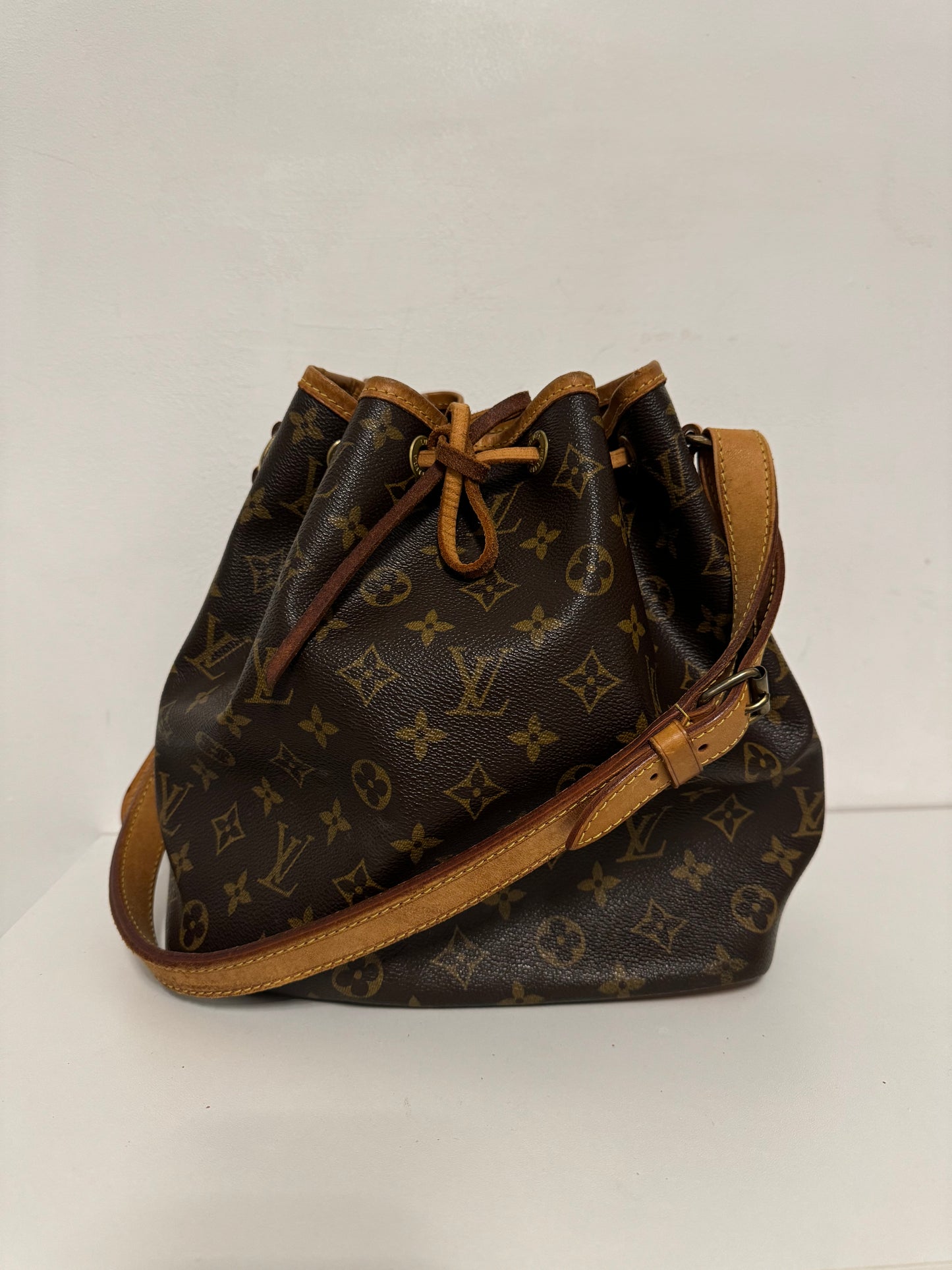 LOUIS VUITTON Petit SAC Noé Monogram Canvas