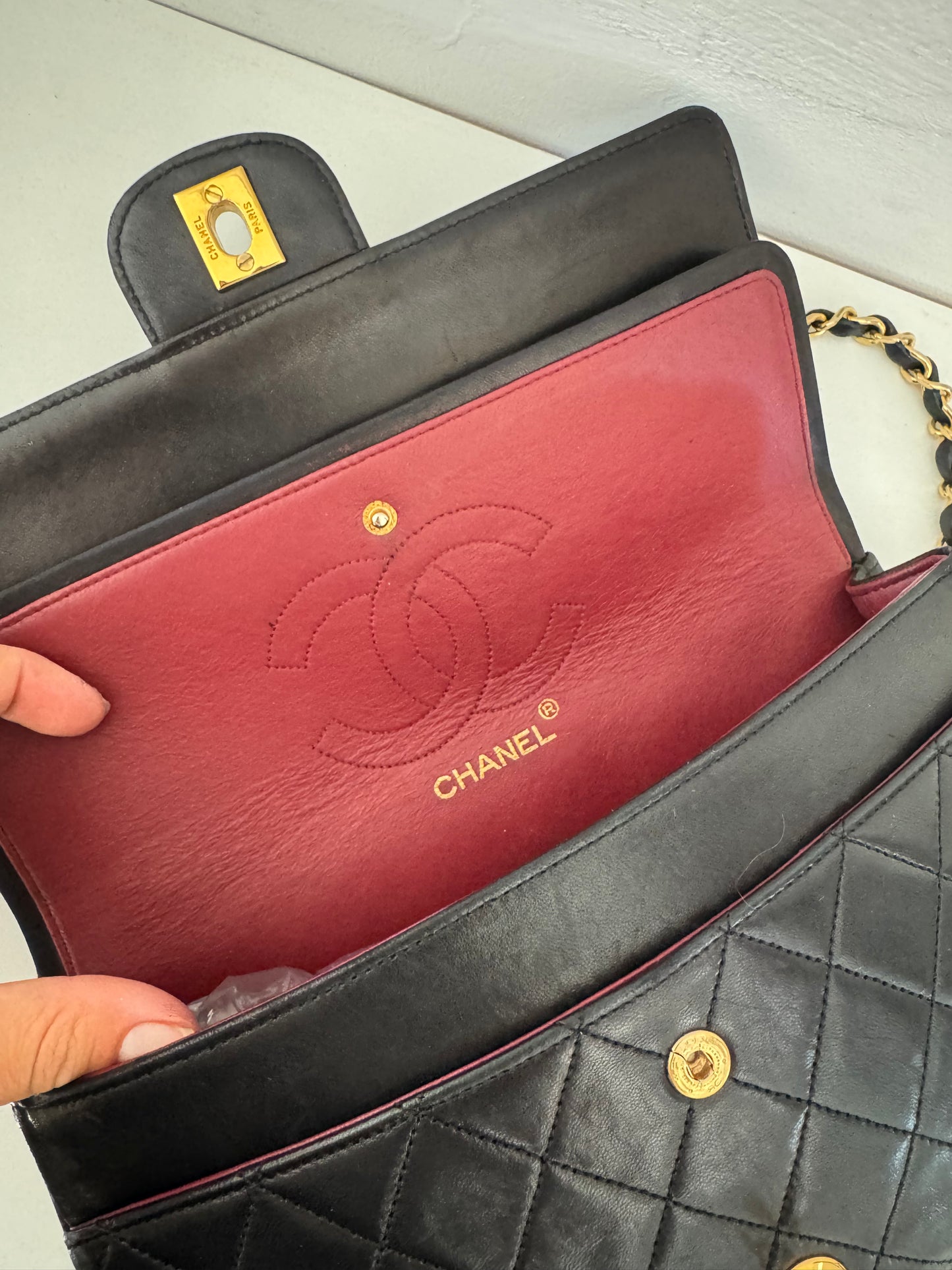 CHANEL Vintage Medium Double Flap Bag
