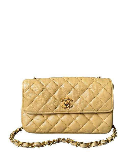 CHANEL Vintage Single Mini Full Flap Bag