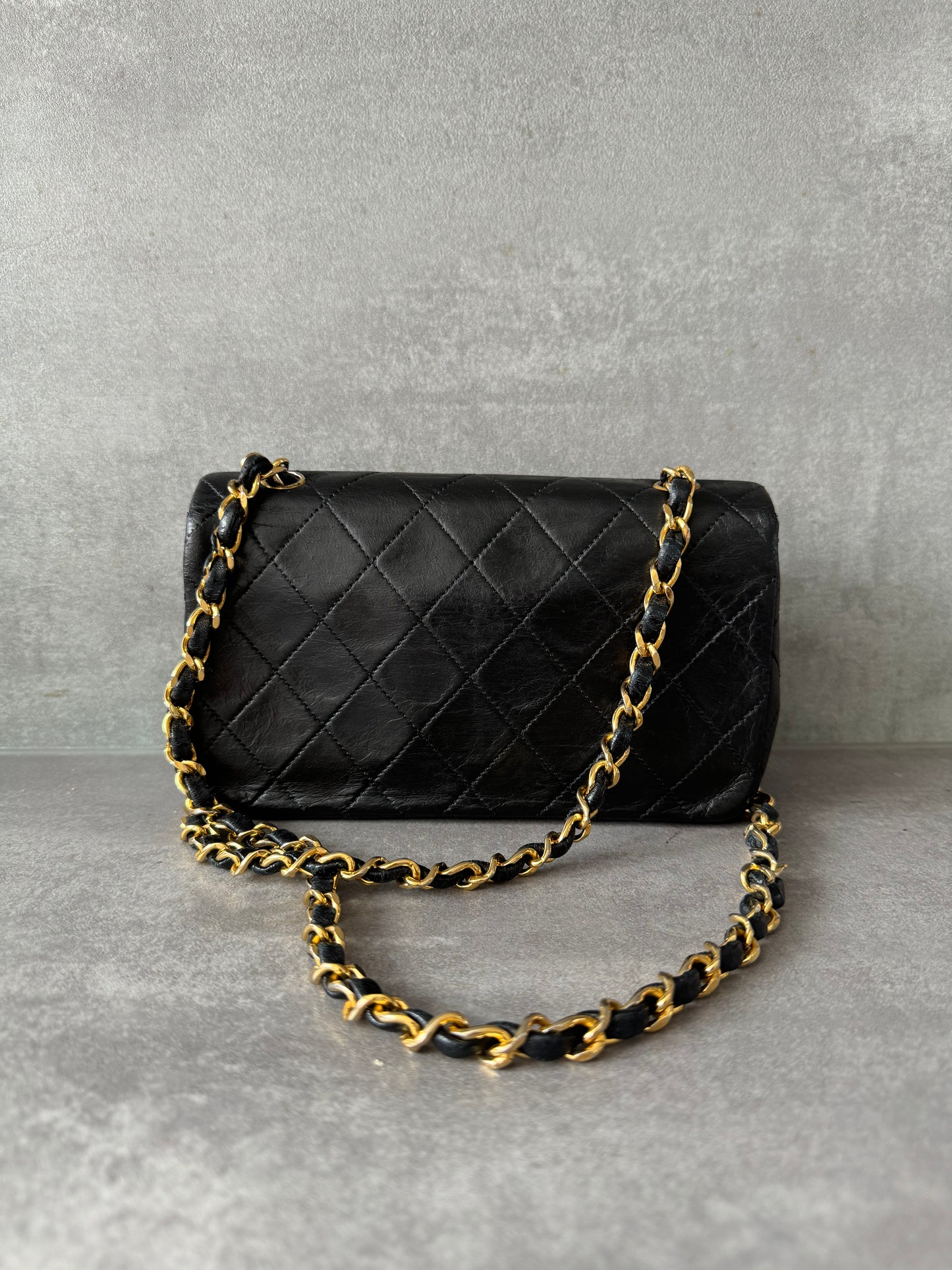 CHANEL Vintage Mini Full Flap Bag