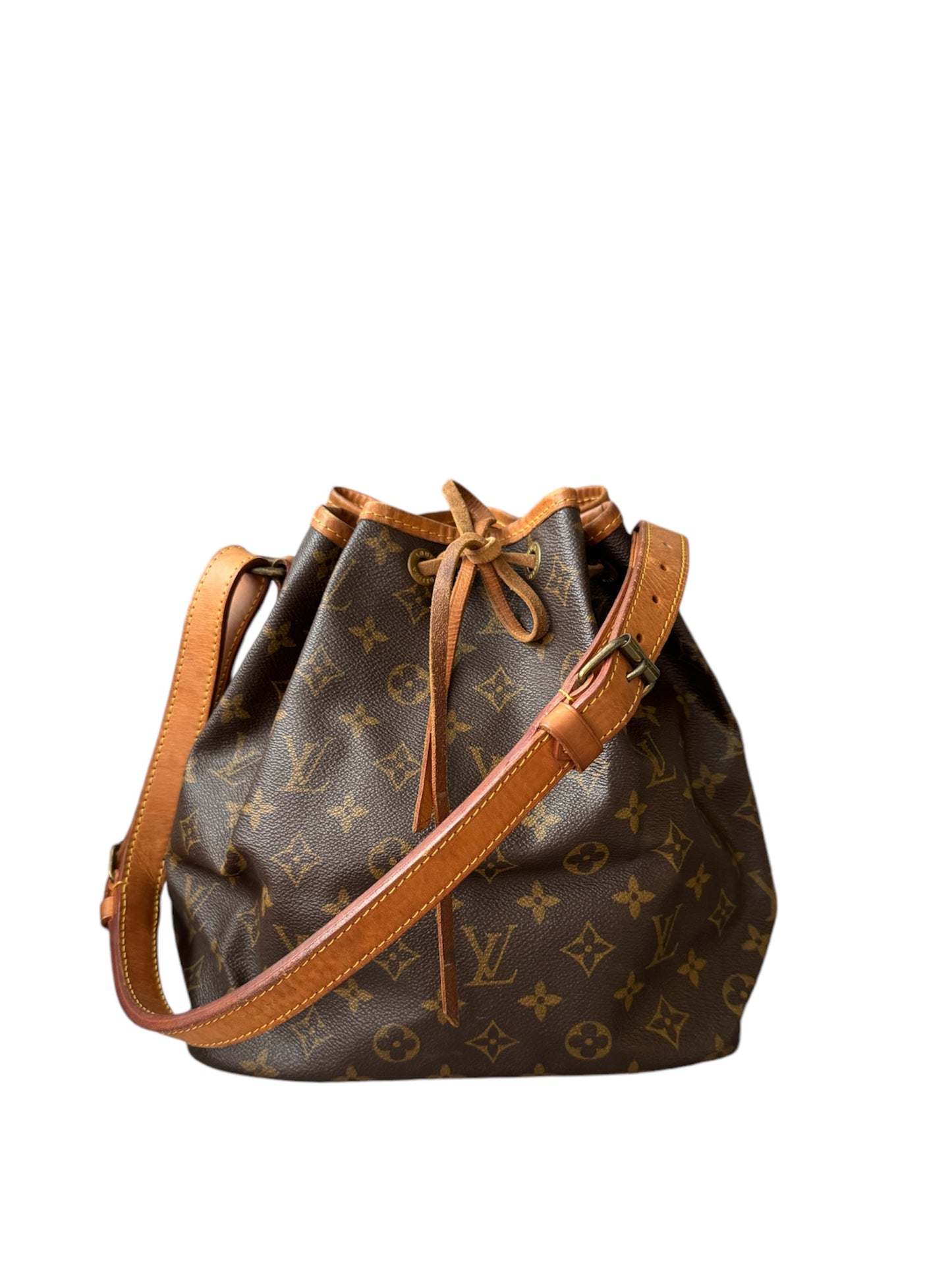 LOUIS VUITTON Petit SAC Noé Monogram Canvas