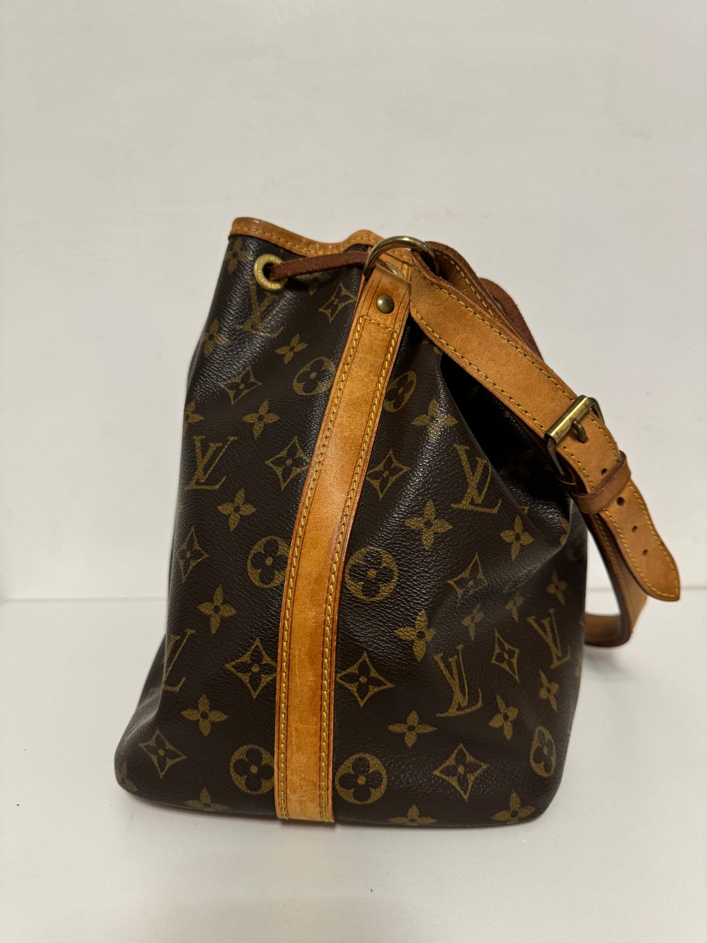 LOUIS VUITTON Petit SAC Noé Monogram Canvas