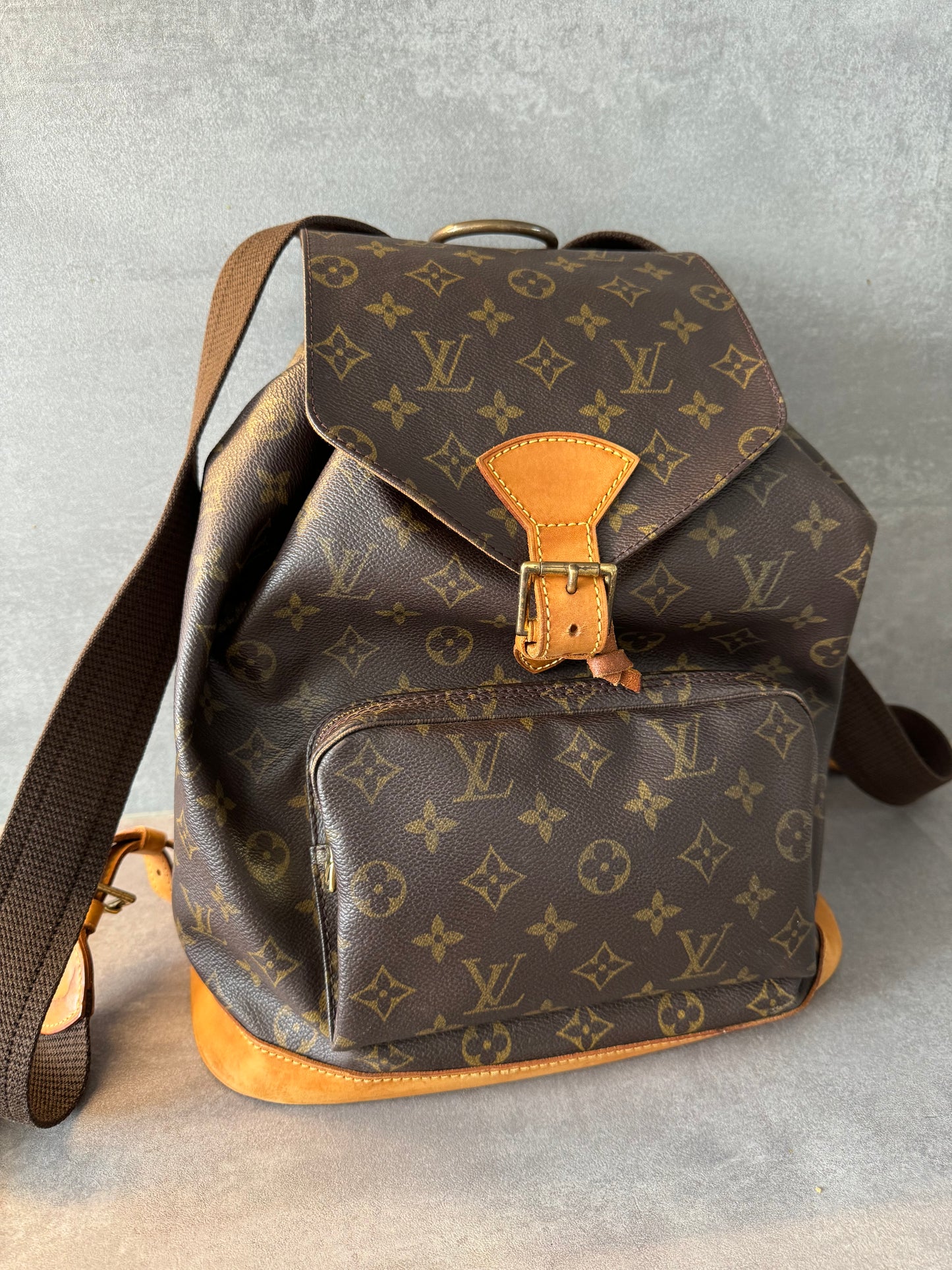 LOUIS VUITTON Rucksack Grande SAC  Monogram Canvas Ｍ51136