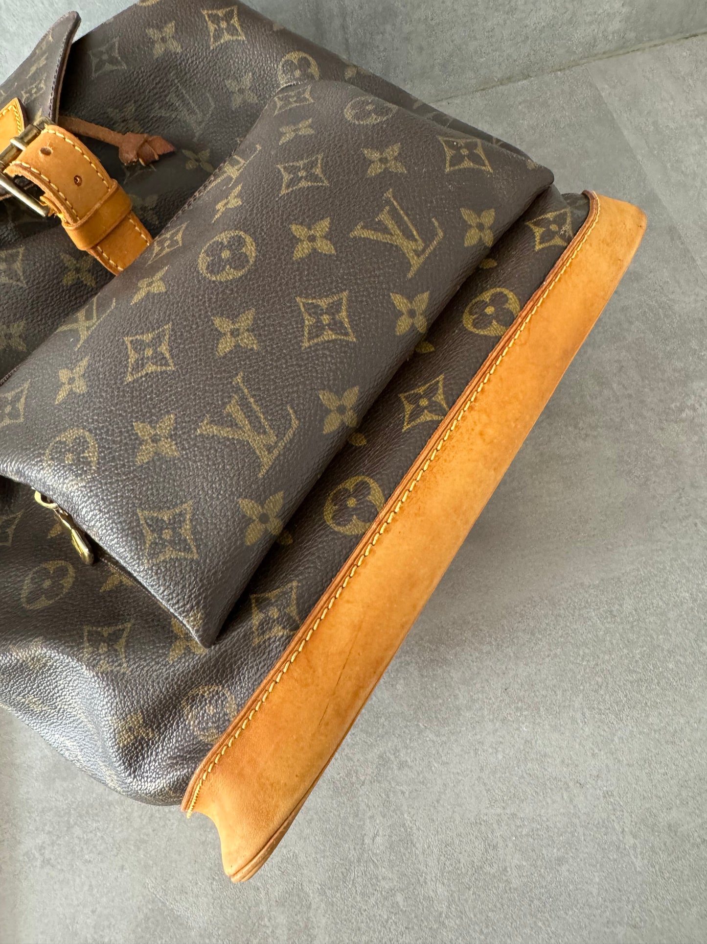 LOUIS VUITTON Rucksack Grande SAC  Monogram Canvas Ｍ51136