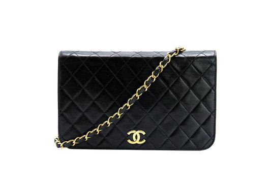 CHANEL Vintage Medium Full Flap Bag Pushlock
