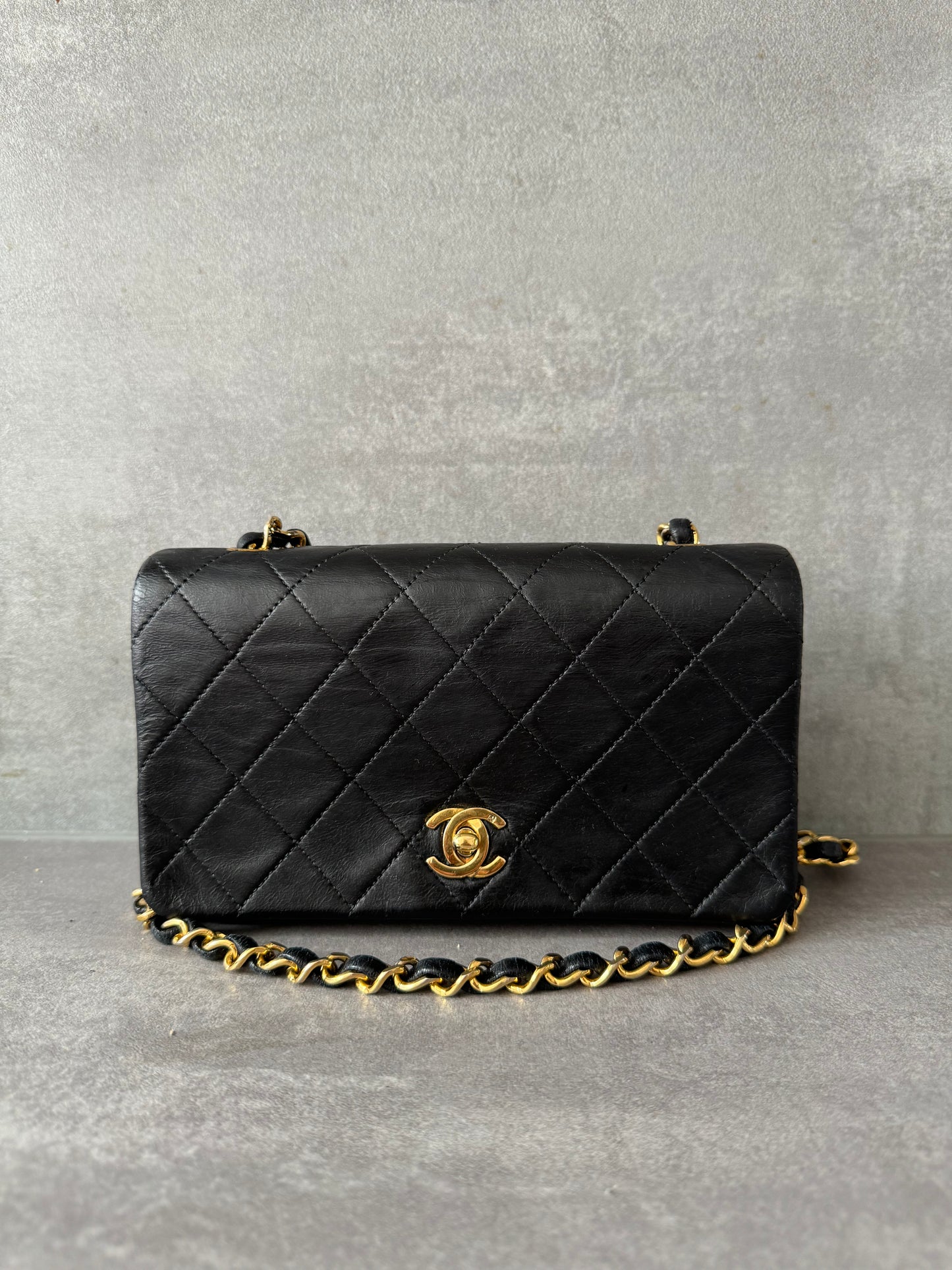 CHANEL Vintage Mini Full Flap Bag