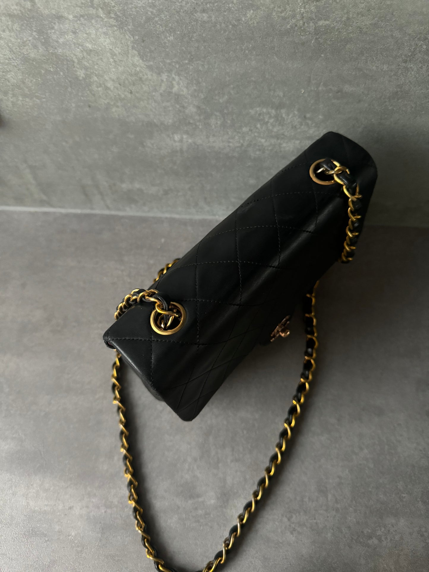 CHANEL Vintage Square Single Flap Bag Small