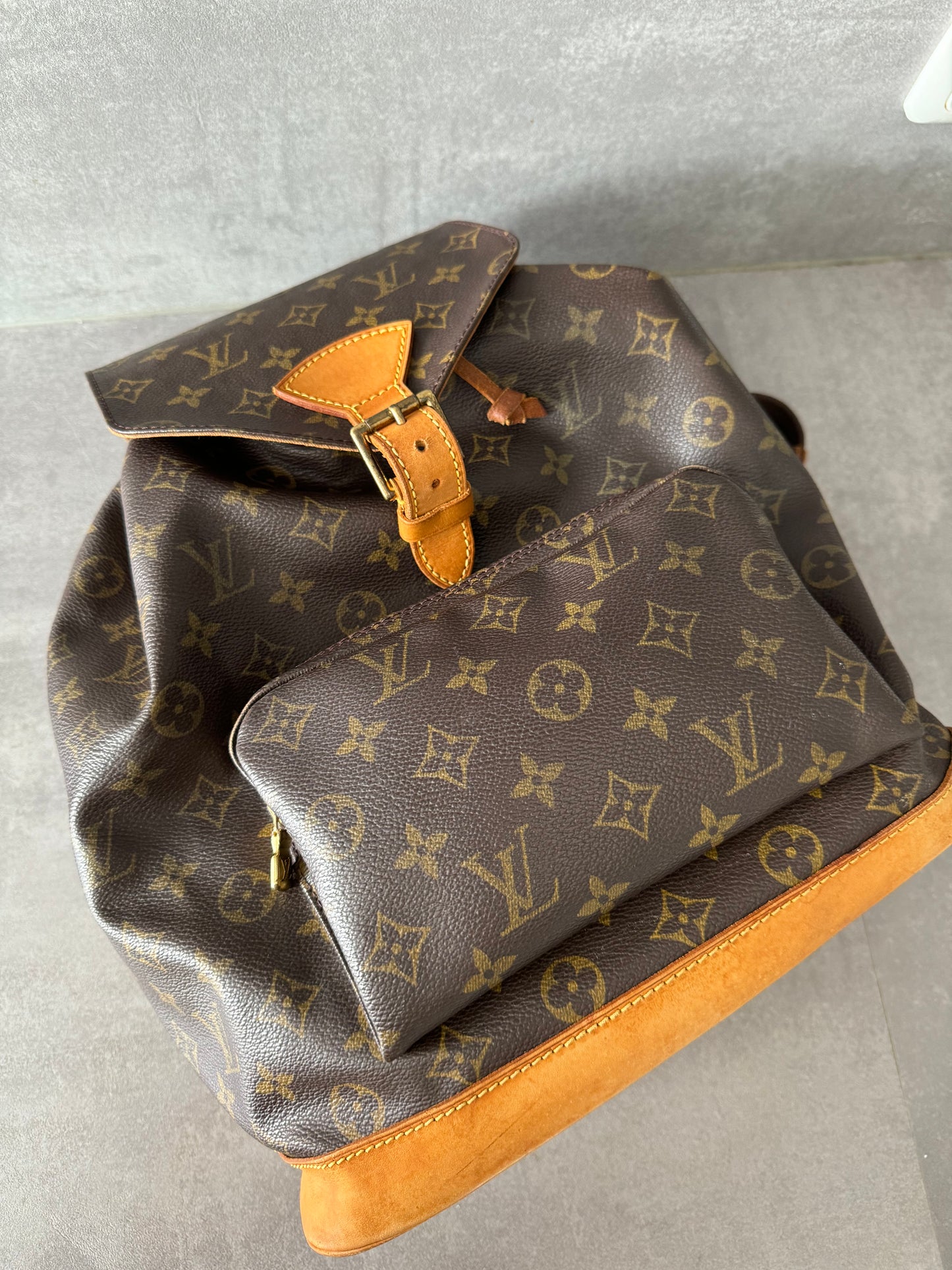 LOUIS VUITTON Rucksack Grande SAC  Monogram Canvas Ｍ51136